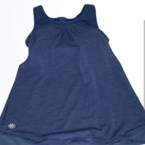 Athleta Denim Blue Tank Top Size XXS
